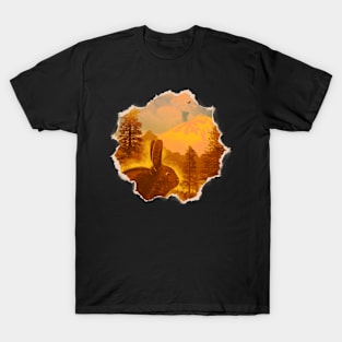 Golden Bunny Land T-Shirt